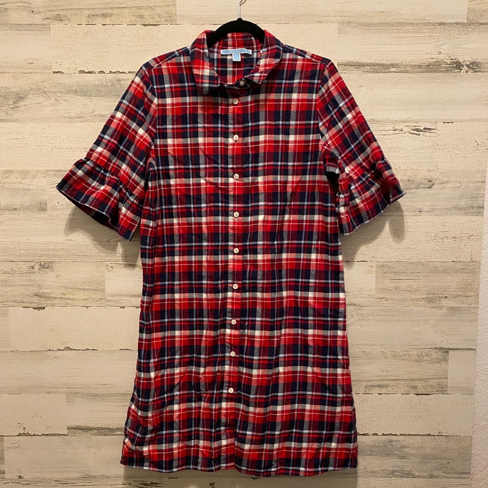 Draper James Plaid Dress Size 14